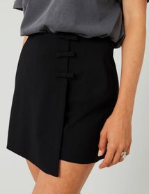 Jupe short en polyester recyclé