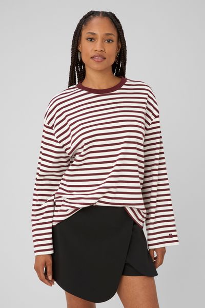 T-shirt manches longues ray&eacute;