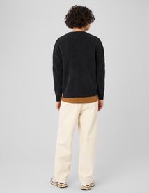 Pull maille chenille