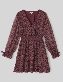 Robe courte imprimée