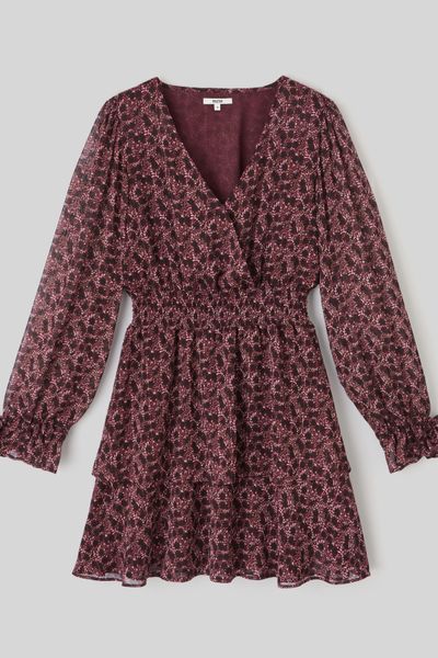 Robe courte imprimée