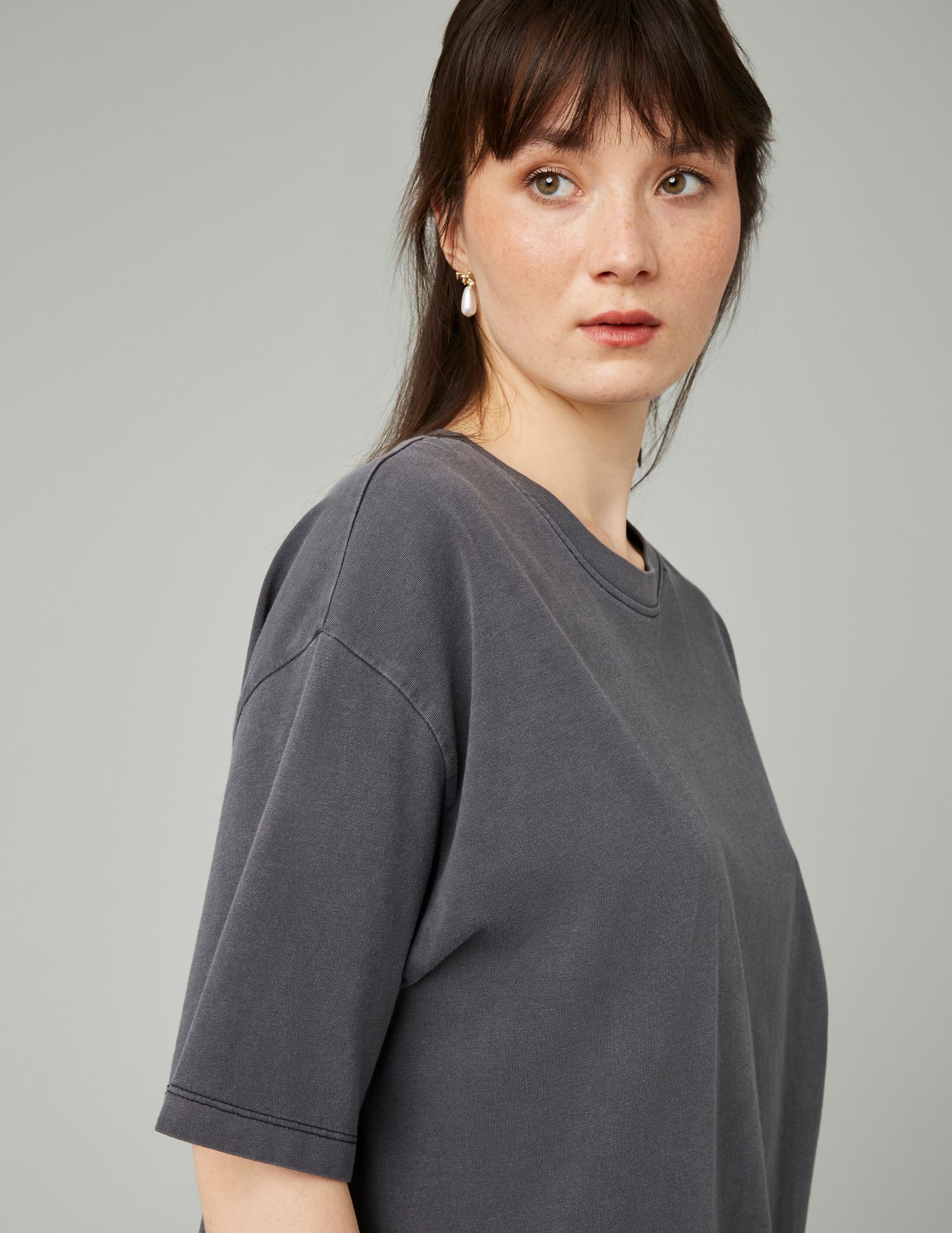 T-shirt oversize délavé