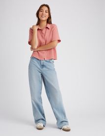 Chemisette en gaze de coton