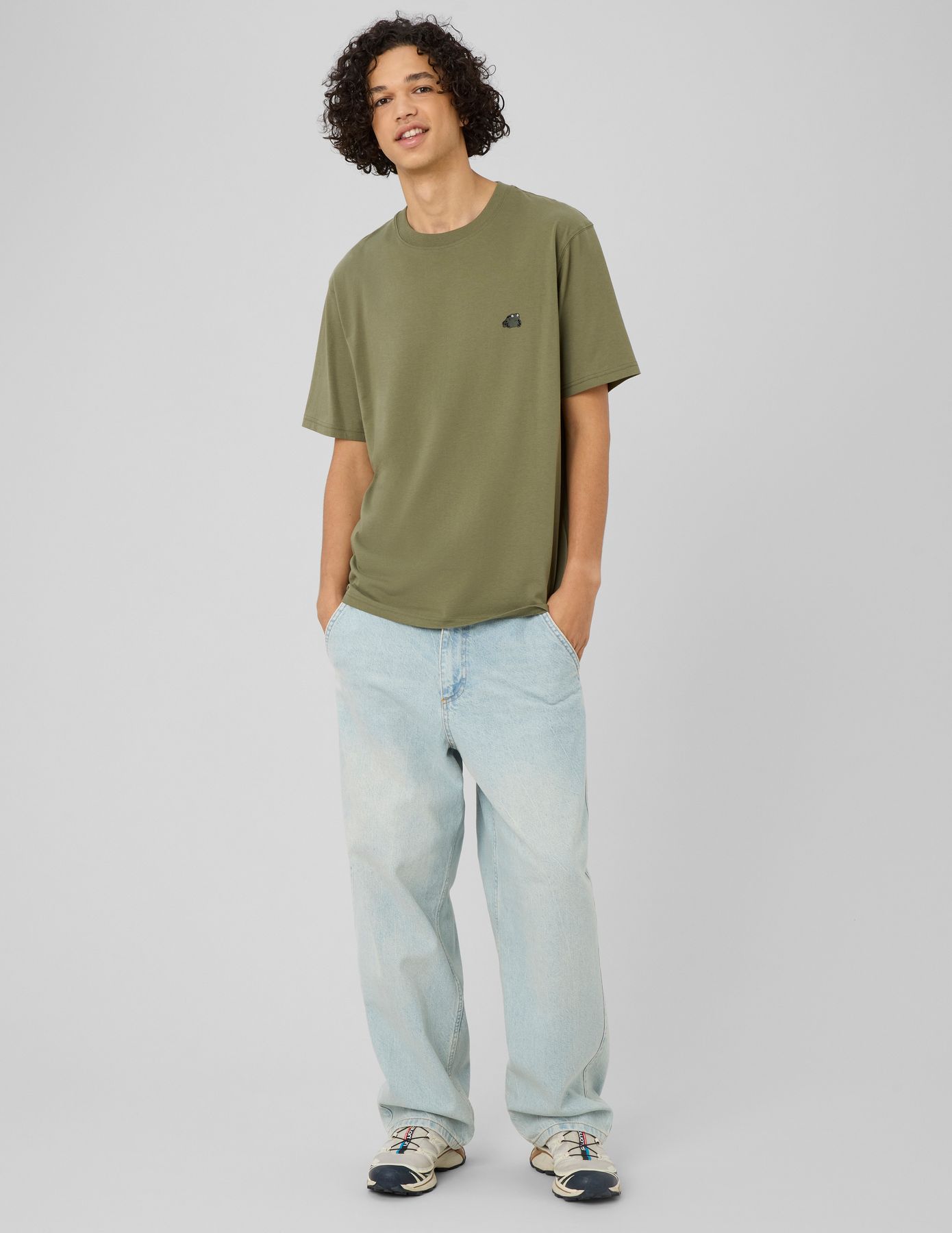 T-shirt imprim&eacute; poitrine