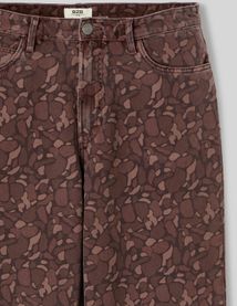 Pantalon loose imprimé