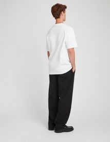 T-shirt embossé devant dos