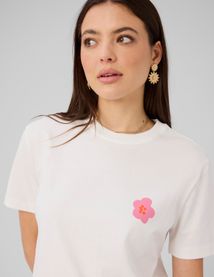 T-shirt imprim&eacute; devant/ dos