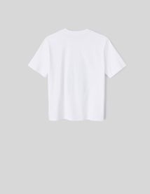 T-shirt imprim&eacute; argent&eacute;