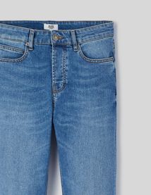 Jean straight double stone used