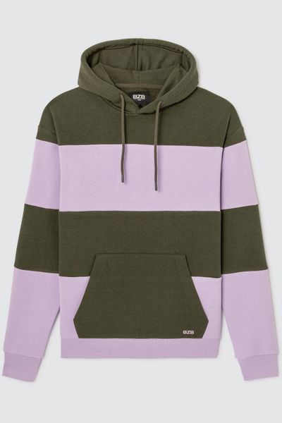 Sweat maxi rayures