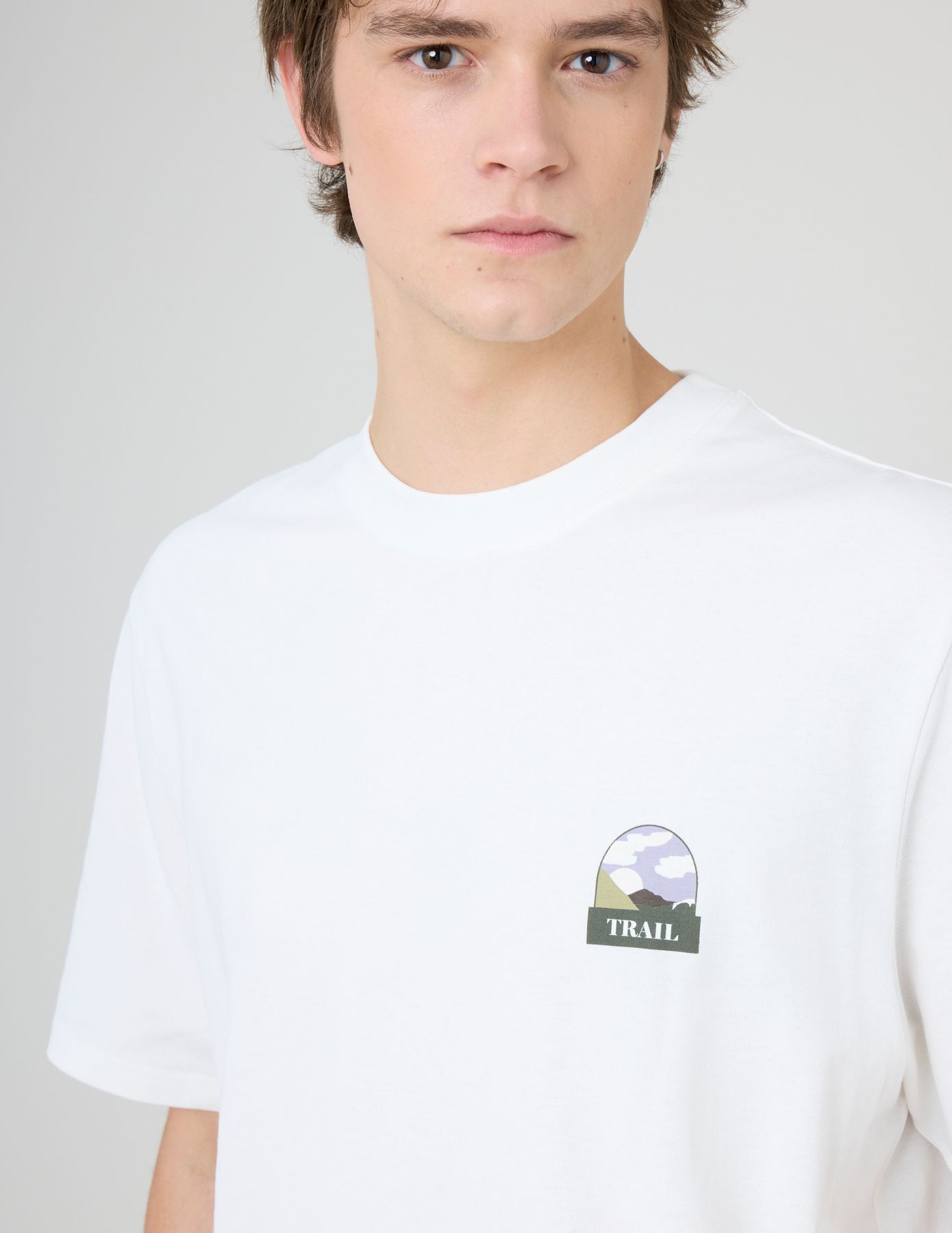 T-shirt imprimé devant/dos