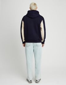 Sweat à capuche colorblock