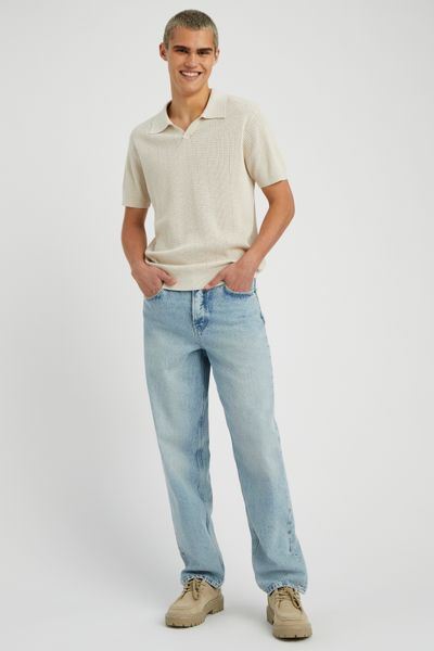 Polo maille ajour&eacute;e