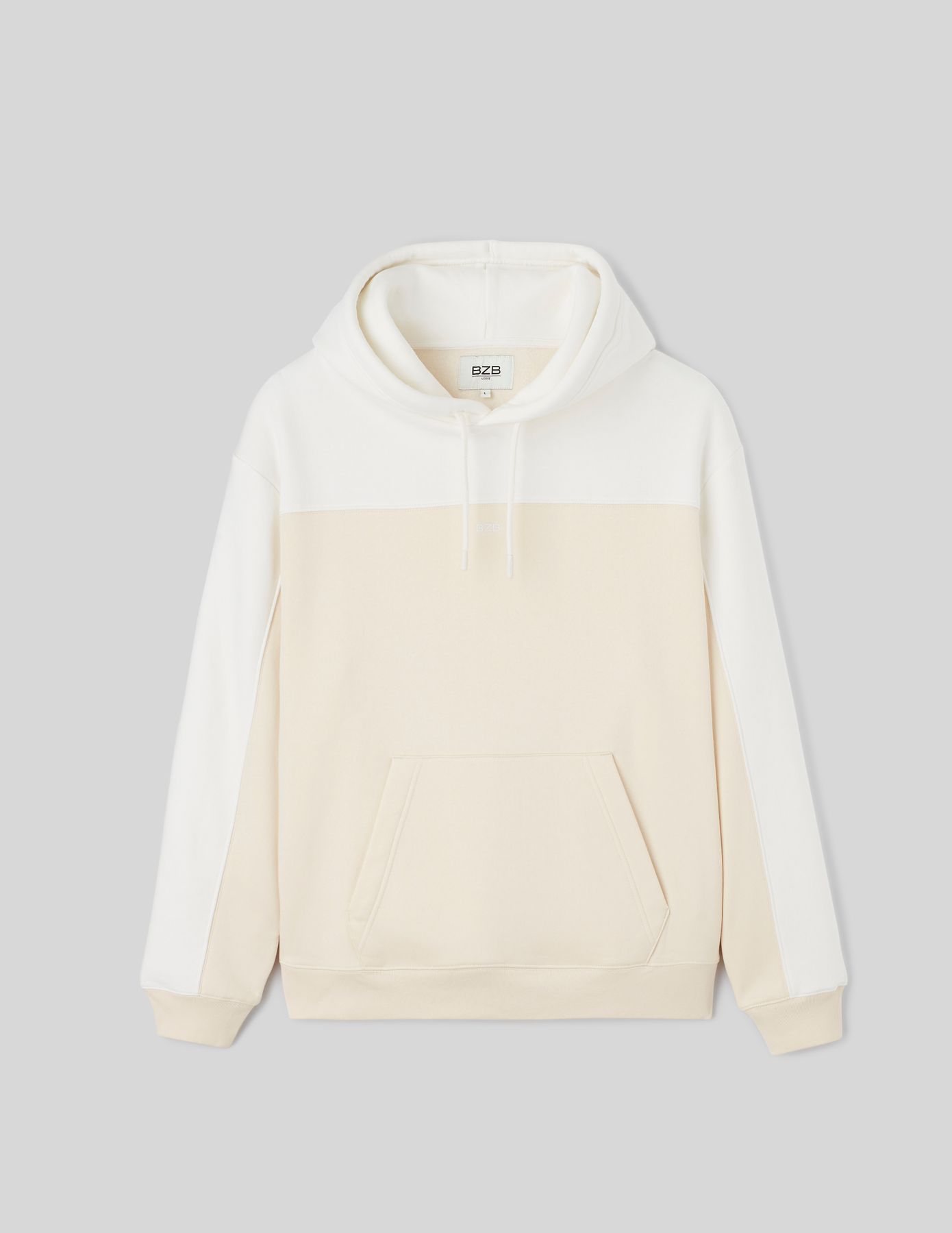 Sweat à capuche colorblock