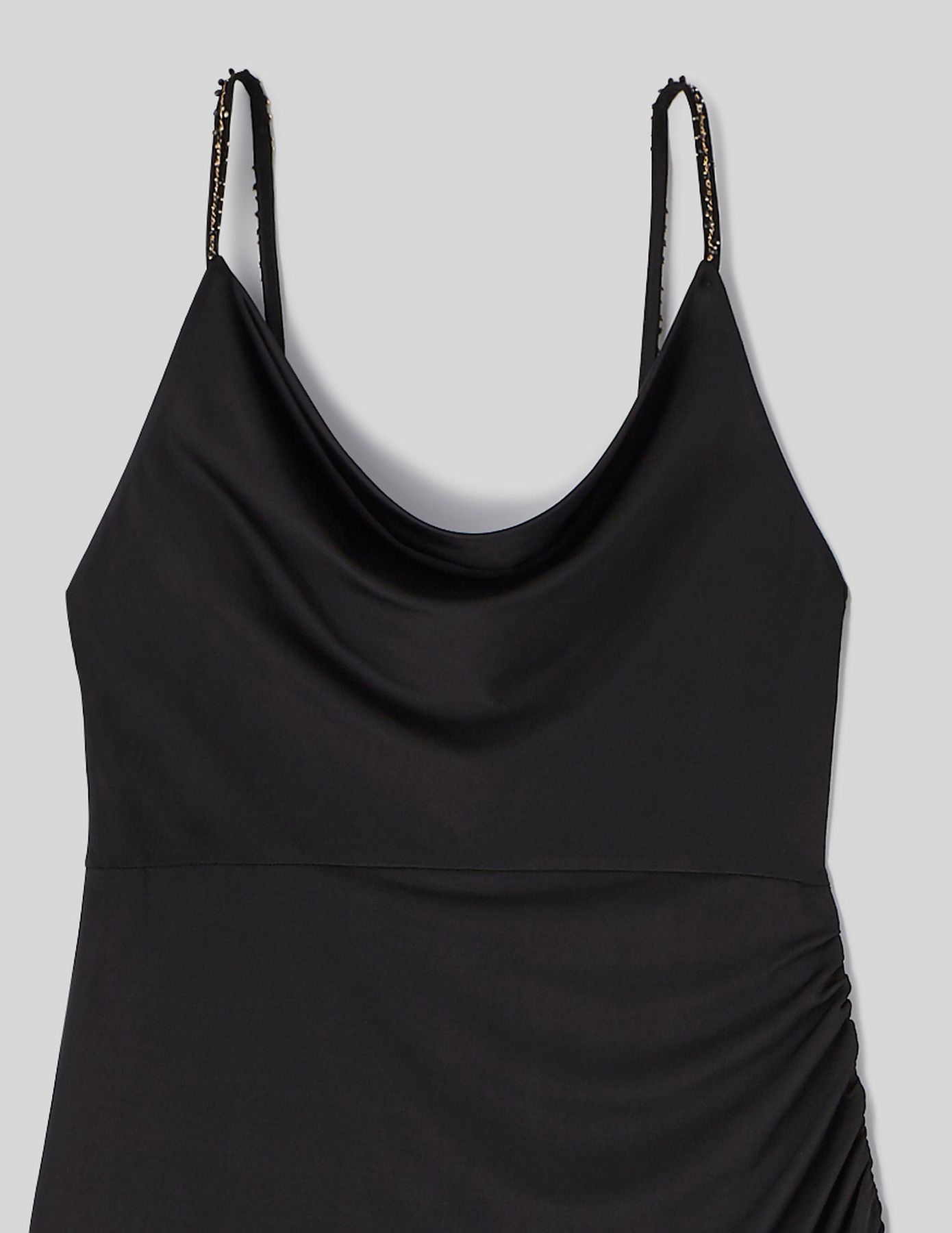 Robe longue col bénitier