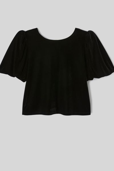 Blouse en velours