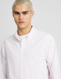 Chemise oxford rayée