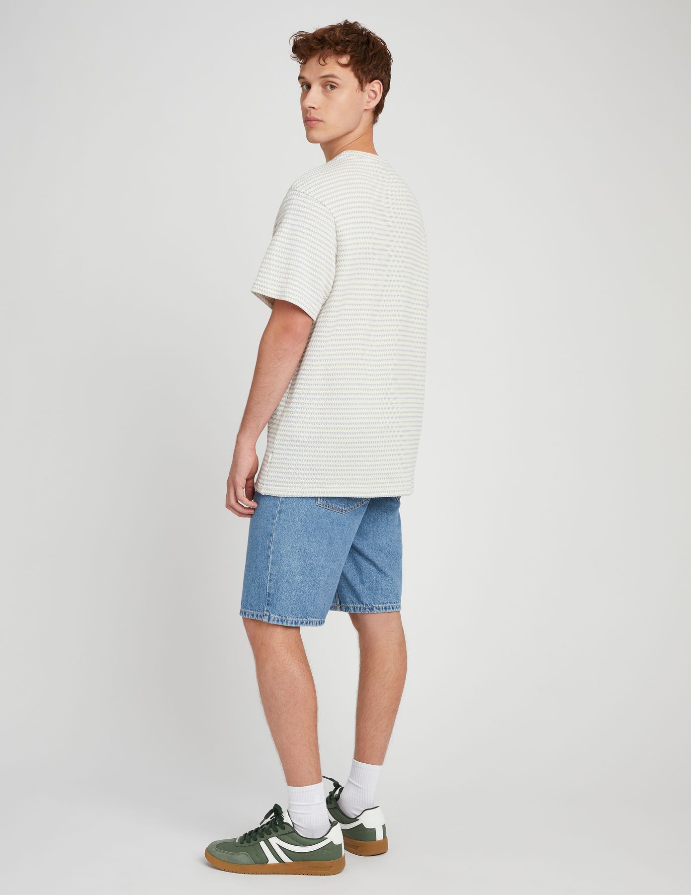 T-shirt rayures tricot