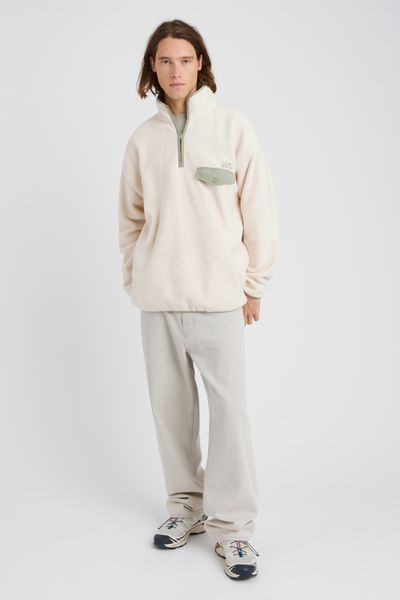 Polaire col montant zippé