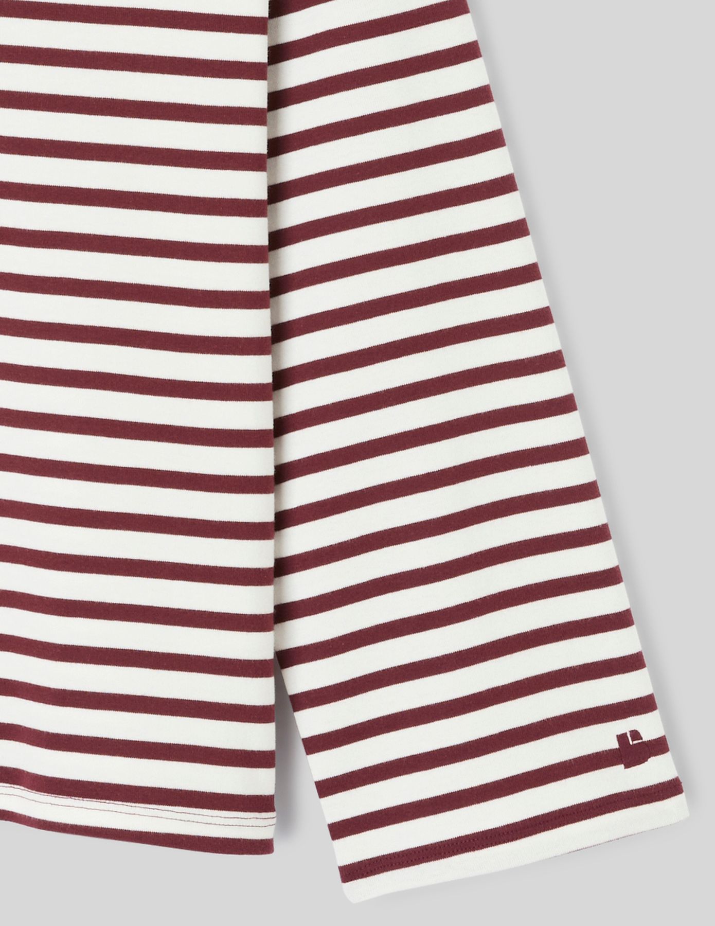 T-shirt manches longues ray&eacute;