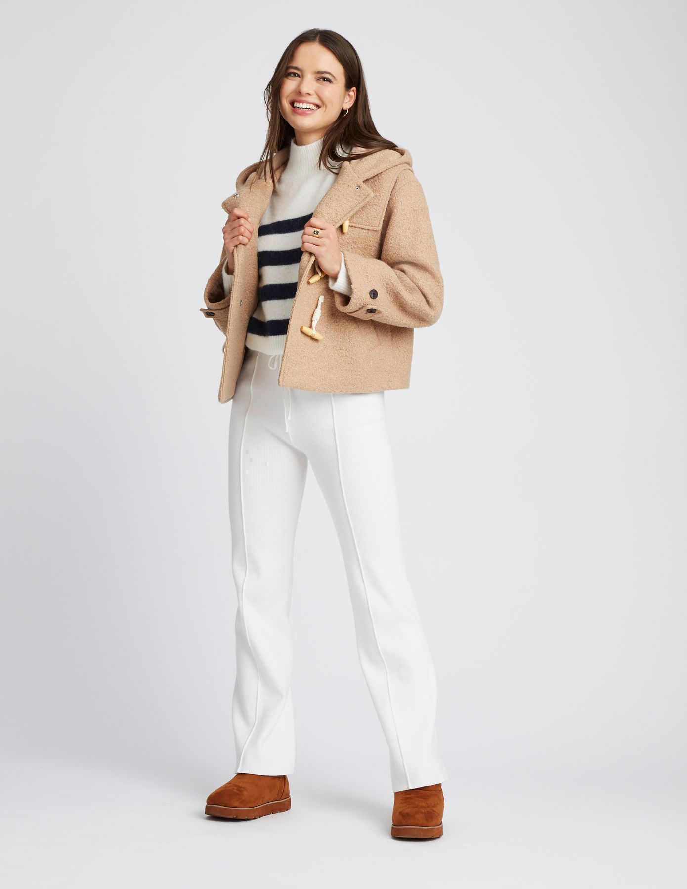 Pantalon maille tricot