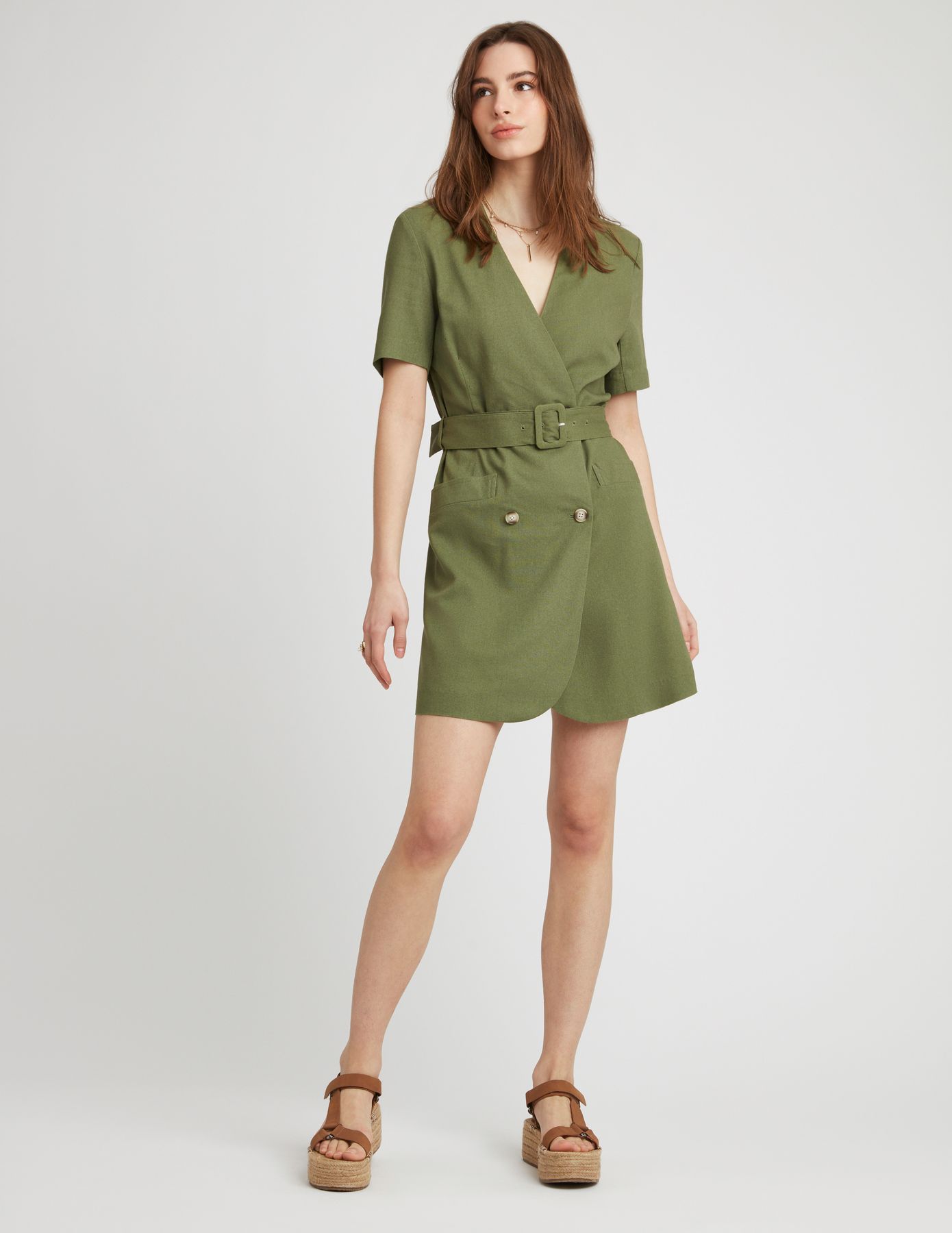 Robe tailleur courte