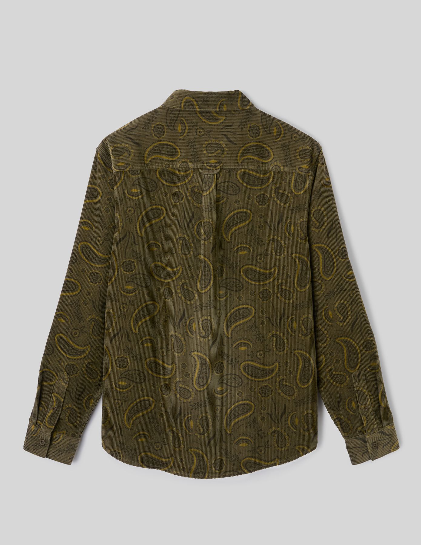 Chemise en velours imprim&eacute;e