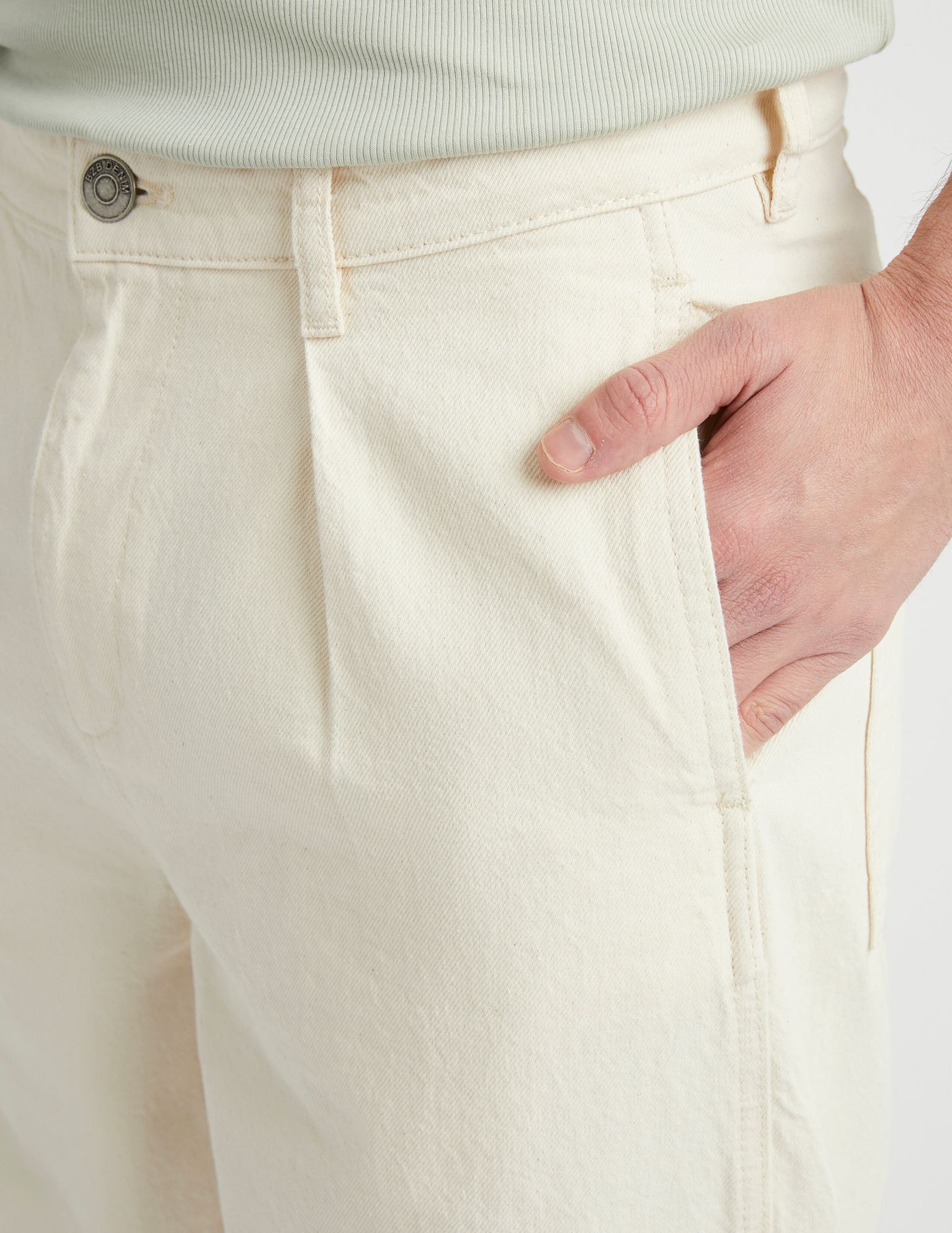 Pantalon twill à pinces