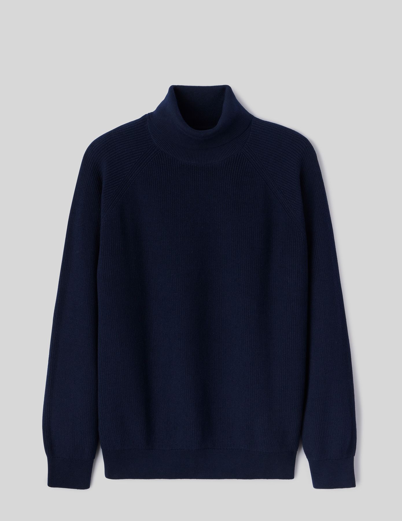 Pull col roulé