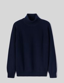 Pull col roulé