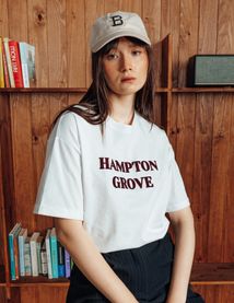 T-shirt imprimé flock