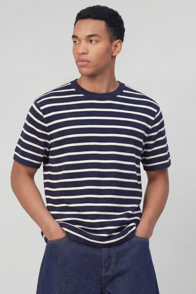 T-shirt mati&egrave;re gaufr&eacute;e