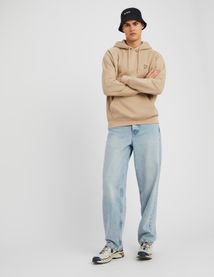 Sweat brodé à capuche