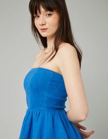 Robe courte bustier
