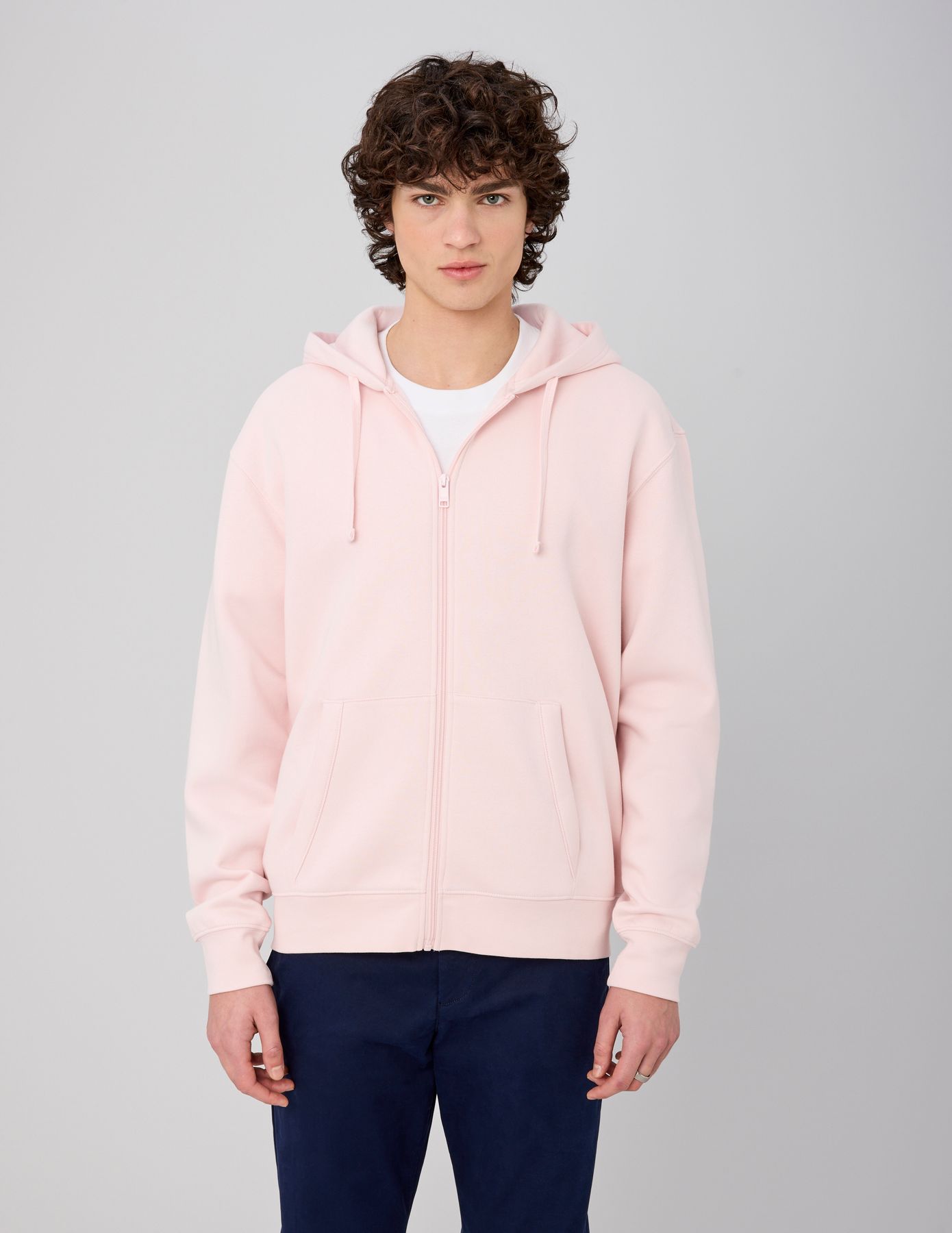 Sweat zipp&eacute; &agrave; capuche