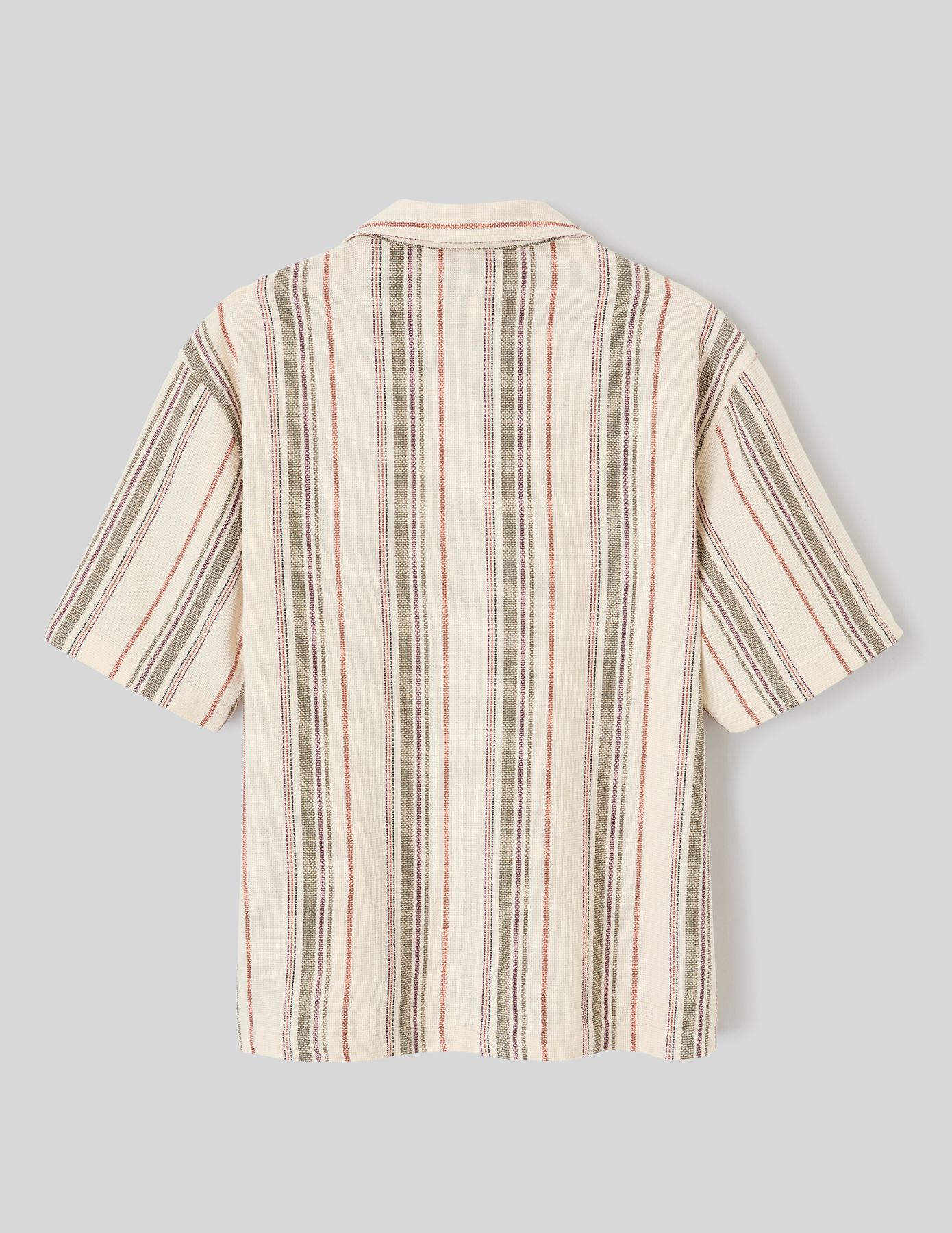 Chemise manches courtes ray&eacute;e