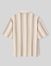 Chemise manches courtes ray&eacute;e
