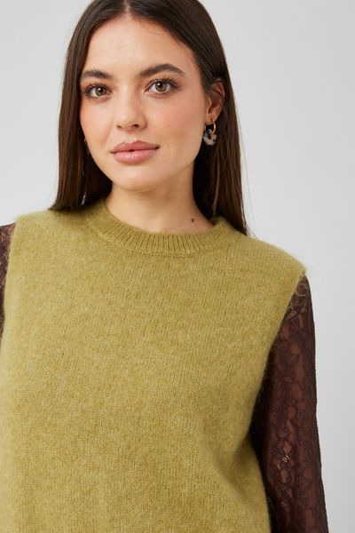 Pull sans manches premium