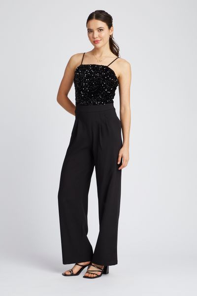 Combinaison pantalon sequins