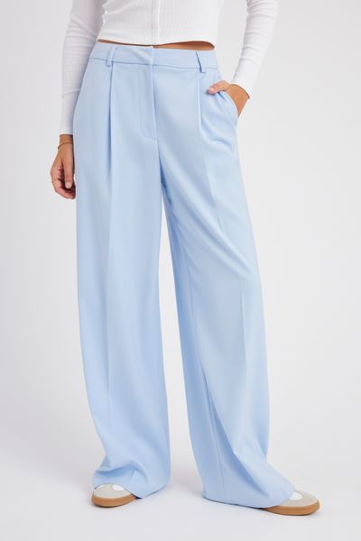 Pantalon tailleur à pinces
