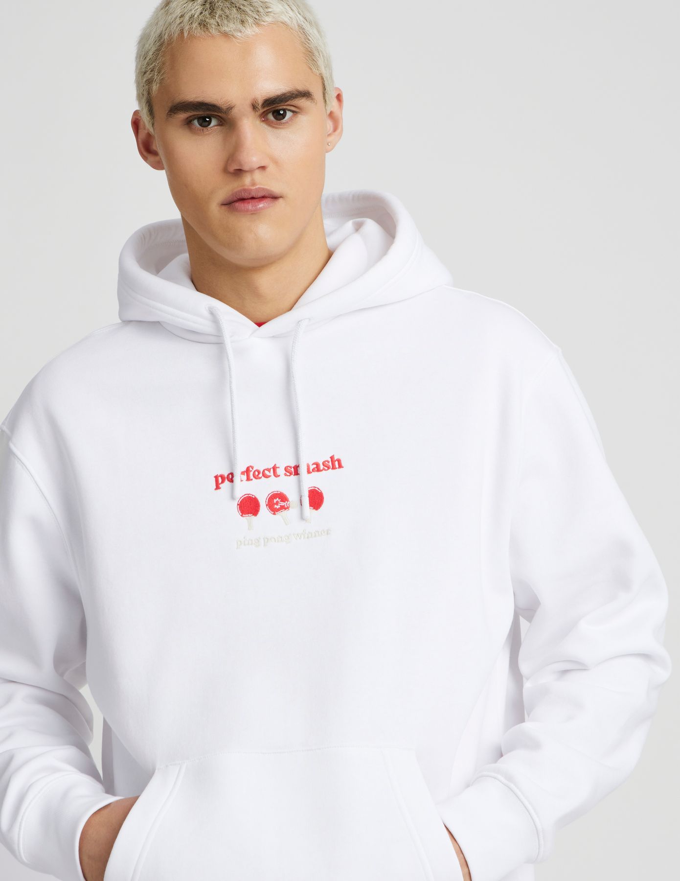 Sweat à capuche imprimé