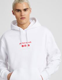 Sweat à capuche imprimé