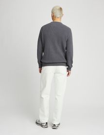 Pull col rond uni