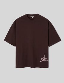 T-shirt &eacute;pais imprim&eacute; devant / dos
