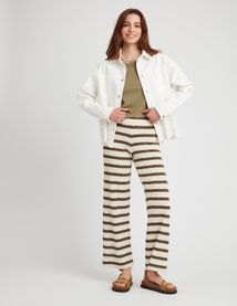 Veste twill broderie anglaise