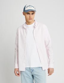 Chemise unie ajustée