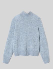 Pull col montant premium