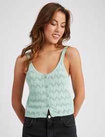 D&eacute;bardeur en crochet ajour&eacute;