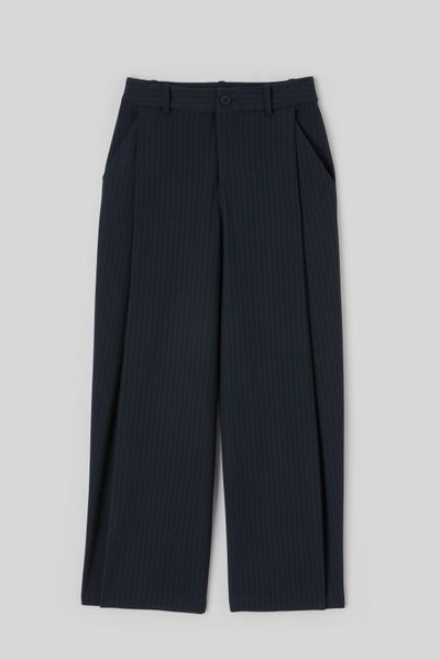 Pantalon balloon &agrave; rayures