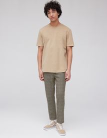 Pantalon de ville à carreaux